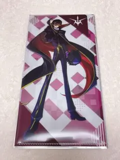 コードギアス展　チケットホルダー　クリアファイル　ルルーシュ