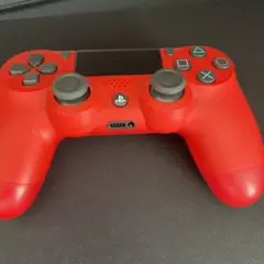PS4コントローラーマグマレッド