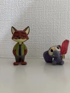ニック・ワイルドとエレファントのフィギュア