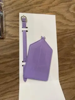 BTS ラゲッジタグ 紫色 ファンクラブ限定