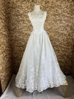 【中古】ウェディングドレス 7T 結婚式 パーティードレス FK W26*C63