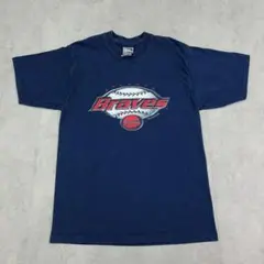 PRO PLAYER　ブレーブス　98年　Tシャツ　 古着　ネイビー　紺　M