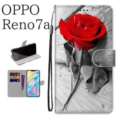 新品■OPPO Reno7A オッポ　リノ5A　手帳型　一凛