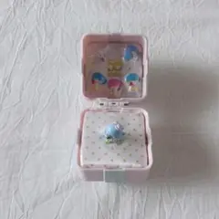 サンリオ　ゆめきゅんリングBOX いちご新聞50周年　タキシードサム