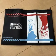 ワンダ×ヱヴァンゲリオン　限定デザイン Ａ４フラットポーチ　非売品