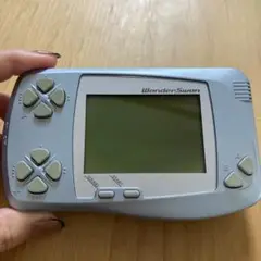 WonderSwan 本体　メタリックブルー　ソフト一本付き