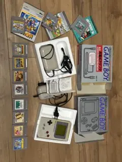 動作確認済み 任天堂 ゲームボーイ 本体 テトリス付き ソフト 11種類