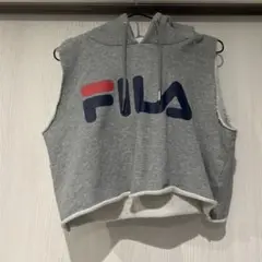 FILA GYDA コラボ フード付き クロップドパーカー