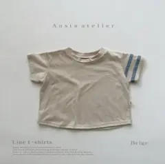 aosta Line Tシャツ　韓国子供服