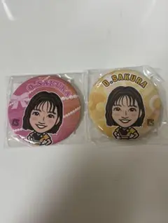 押野さくら　缶バッジ