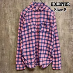 【新品未使用】HOLISTER ホリスター　チェックシャツ　S