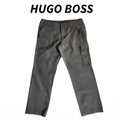 HUGO BOSS コットン100% パンツ・チャコール系 84737