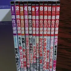 磯・投げ情報 2020 Vol.7~18 12冊セット