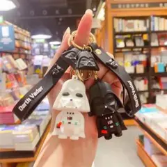 ダースベイダー　ストームトルーパー　ペア　キーホルダー　ストラップ　ジャラジャラ