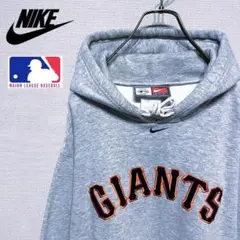 【大人気Lサイズ☆レアデザイン】ナイキ センター刺繍 MLB パーカー