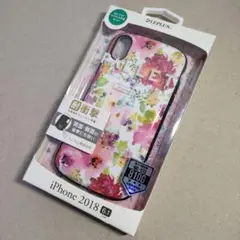 iPhone XR専用 耐衝撃ハイブリッドケース「PALLET FLOWER」