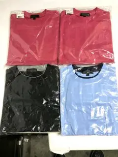シティナチュラル　長袖丸首Tシャツ Lサイズ まとめて4枚　新品　★い8309