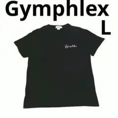 限定価格！美品 ジムフレックス チェーンステッチ ロゴ刺繍 Tシャツ ネイビー