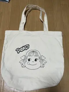 不二家　ペコちゃんトートバッグ