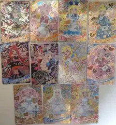 ひみつのアイプリ　サイン星4セット売り　12枚