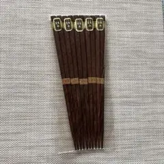 箸　5膳セット　鉄木製手作り箸