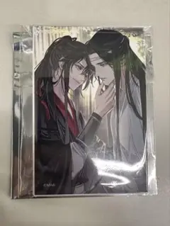 魔道祖師 完結記念展 魏無羨 藍忘機 A PASH スクエア缶バッジ