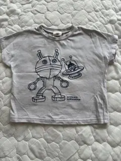 だだんだん　刺繍グレーTシャツ