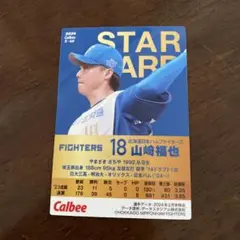 プロ野球チップス 2024 第2弾 日ハム 山﨑福也