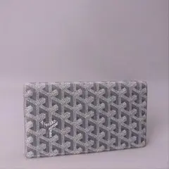 本物良品■ゴヤール■リシリュ/ロングジップウォレット/グリス■ファスナー長財布