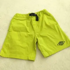 蛍光イエロー 半ズボン 140サイズ