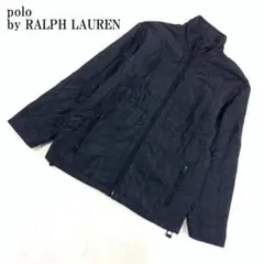 LA7694 ポロバイラルフローレン ナイロン ジップ ジャンパー ネイビー L