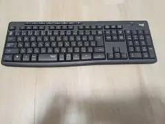 Logicool ワイヤレスキーボード K295 ブラック