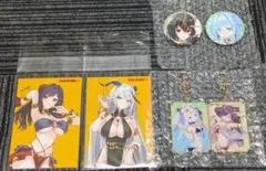 アズールレーン　踊り子　グッズセット　キーホルダー　缶バッジ　特典二枚