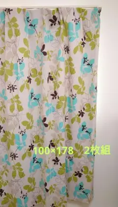 カーテン王国　遮光カーテン　100㎝×178㎝　2枚セット
