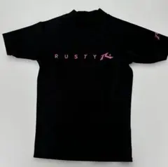 RUSTYラスティ 半袖 ラッシュガード M