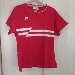 YONEX バドミントンシャツ Lサイズ レッド