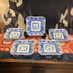 古伊万里八角皿　アンティーク　白磁　李朝 古伊万里八角皿 アンティーク 白磁 李朝 - メルカリ