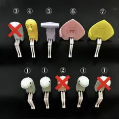 黄昏（たそがれ）のギョジン　ガチャガチャ7点セット