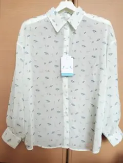 【新品】サンリオ　シナモロール　シフォンブラウス