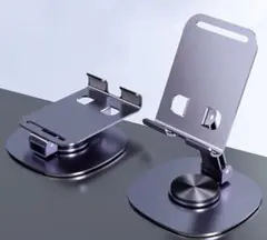 S73 折りたたみ式スマホスタンド パープルグレー