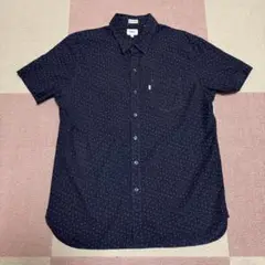 EDWIN 半袖シャツ M ネイビー