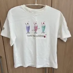 mezzo piano junior アイスクリームTシャツ Mサイズ