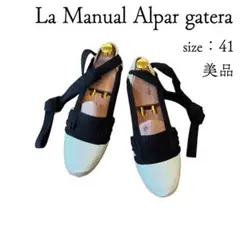 【美品】La Manual Alpargatera "TAVERNER" 41