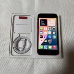 美品 SIMフリー iPhoneSE3 64GB バッテリー容量100%