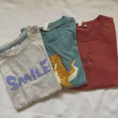 【新品】Samansa Mos2 Lagom Tシャツ 130cm 3枚セット