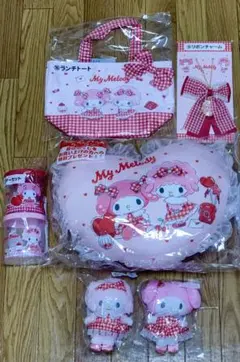 メロクロくじ1ロット新品未使用全80点とラストワン マイメロディ - ❤️サンリオくじ❤️クロミ❤️ラストワン賞