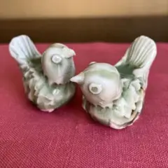 鳥　置物