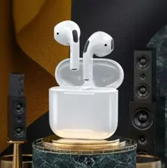 【新品未使用未開封】ワイヤレスイヤホン air4 防水