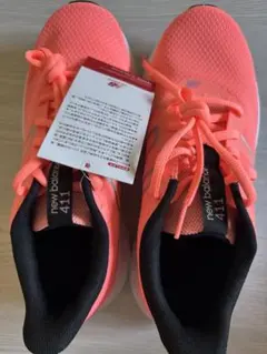 New Balance 411 ピンク スニーカー