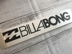 BILLBONG ビラボン ステッカー 18㎝ マットブラック